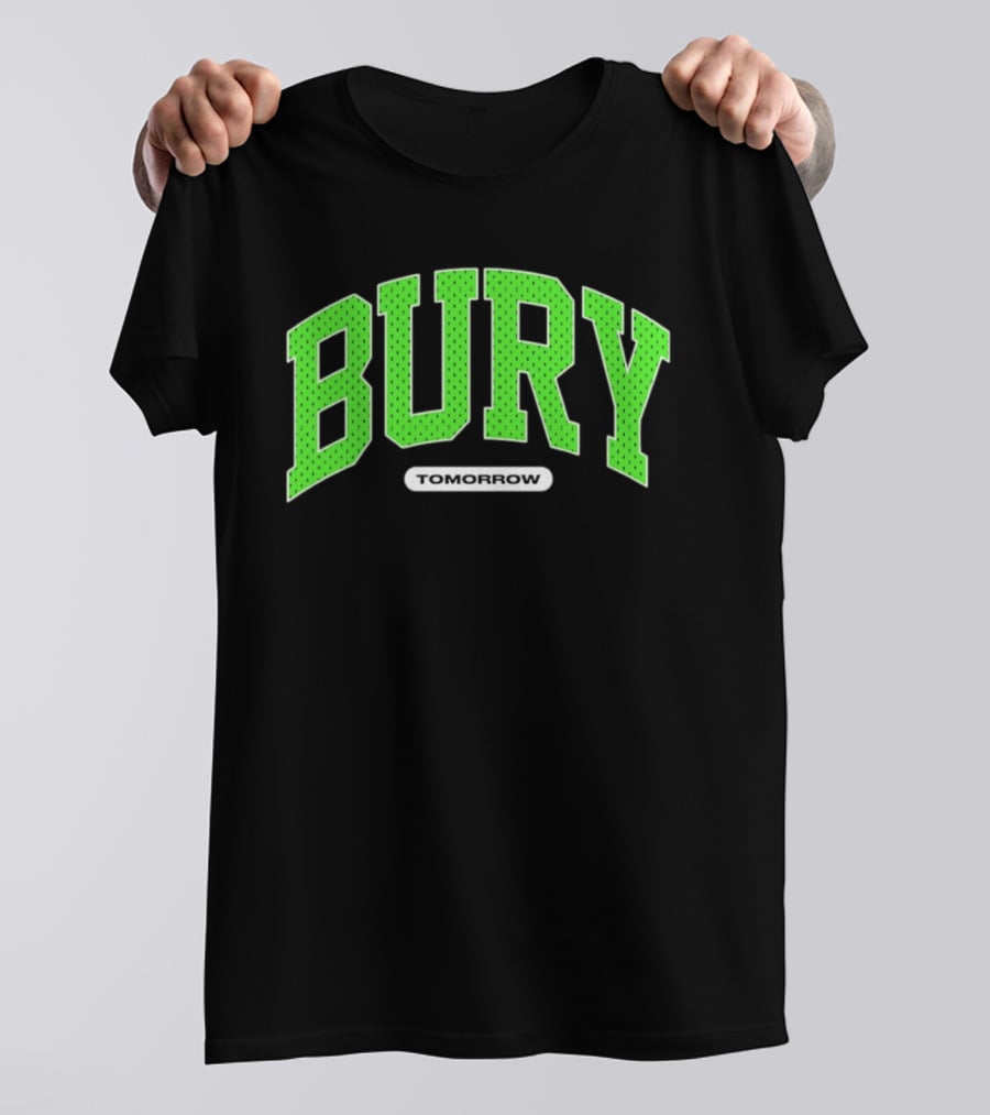 Bury Tomorrow Green Sports Jersey T-Shirt