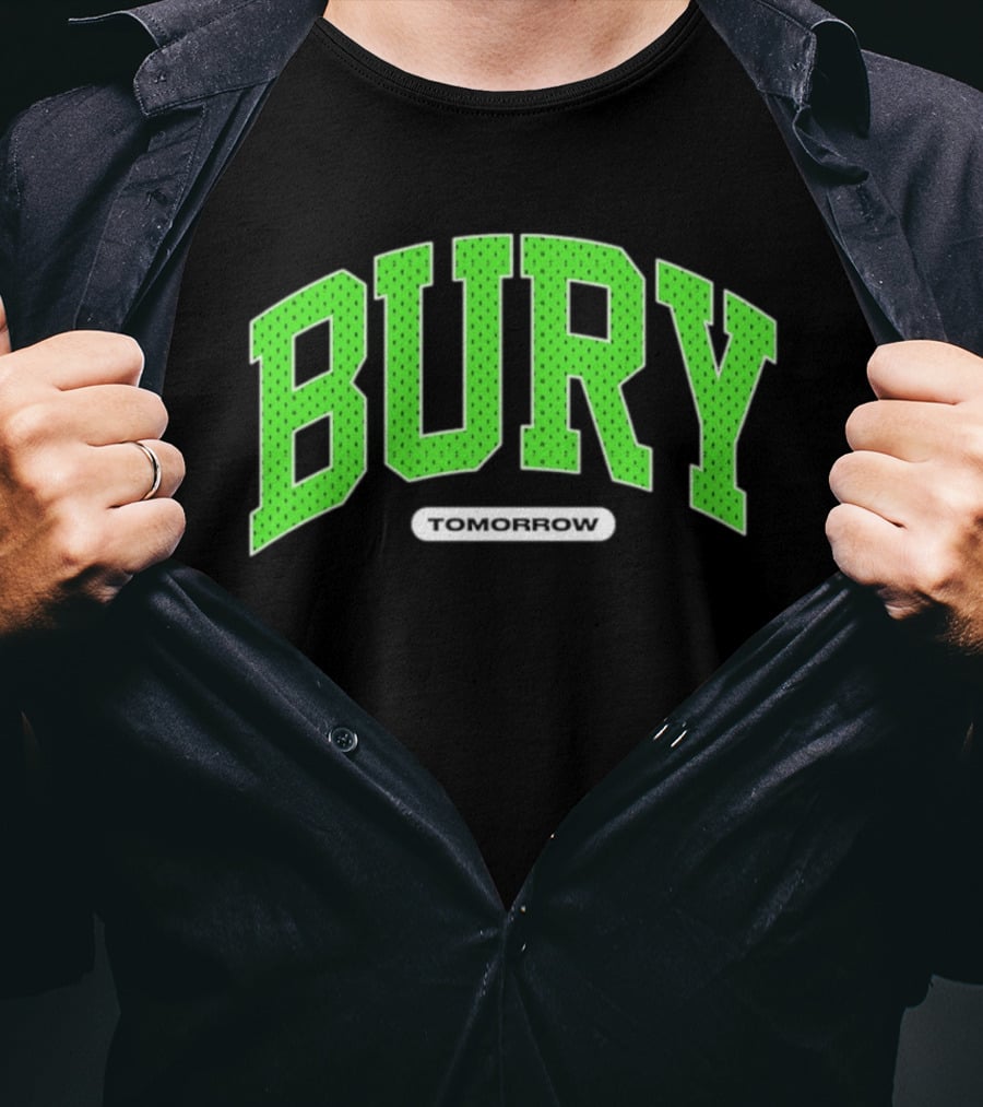 Bury Tomorrow Green Sports Jersey T-Shirt