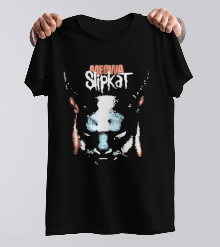 Cats And Metal Slipkat Meowa T-Shirt