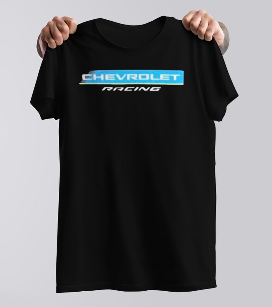 Chevrolet Racing Blue And White T-Shirt