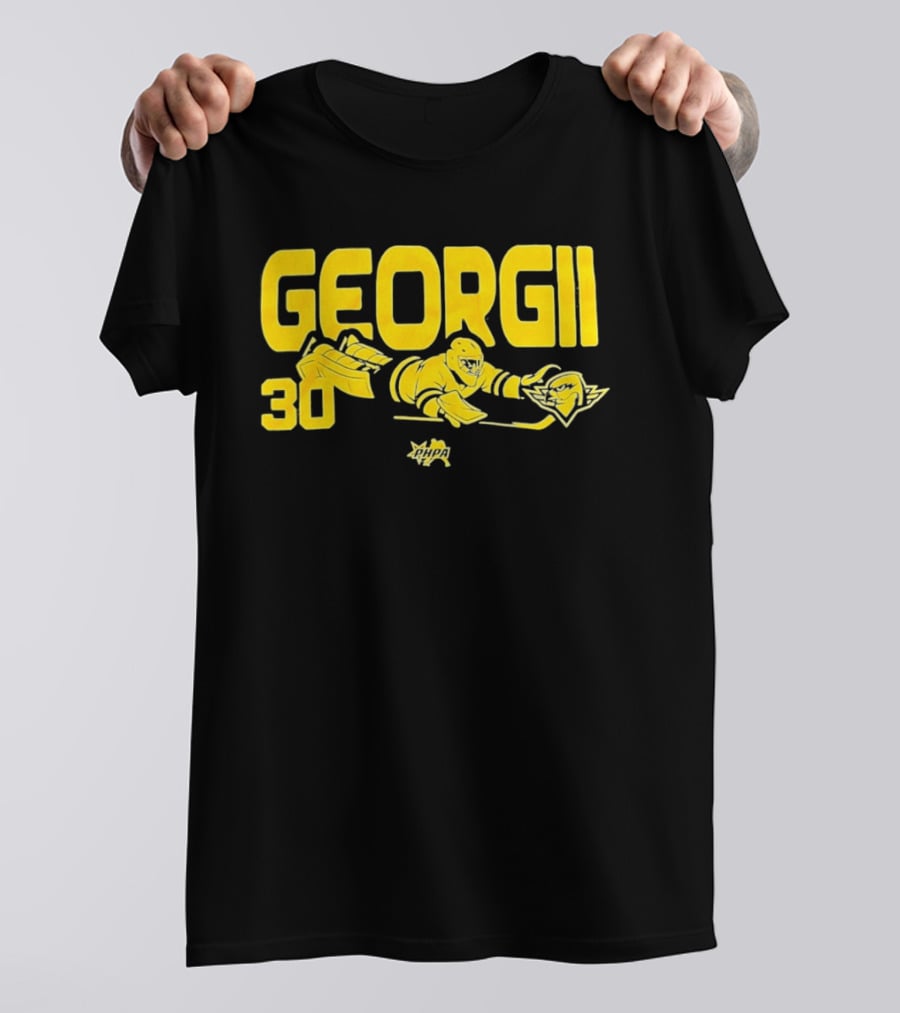 Georgii Romanov 30 Springfield Thunderbirds Hockey Player T-Shirt