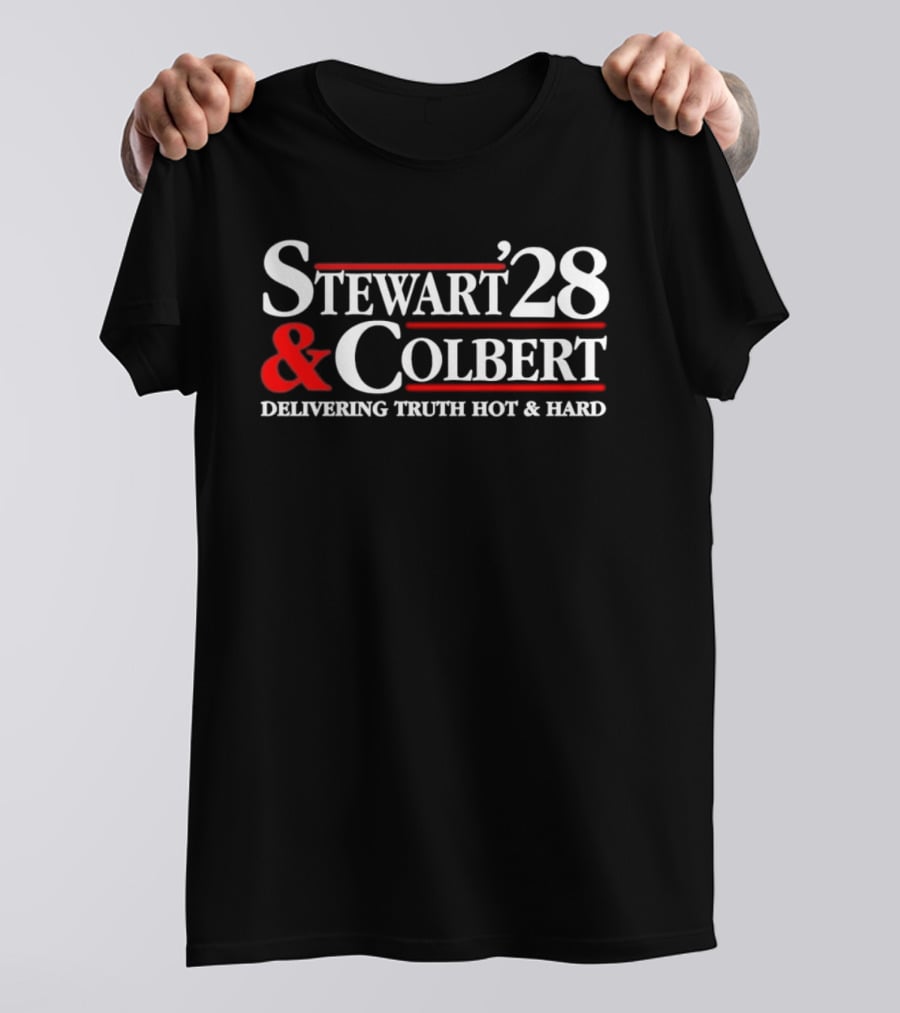 Stewart Colbert 28 Delivering Truth Hot And Hard T-Shirt