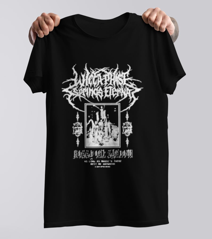 Wiccaphase Shadow Altar Blessed Be The Altar With Love And Sweet Tears T-Shirt