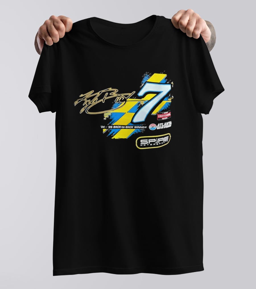 Kyle Busch Signature 7 Spire Motorsports Craftsman Atlanta Motor Speedway T-Shirt