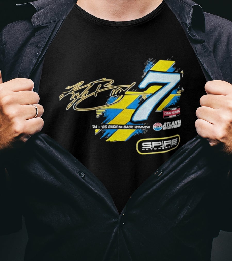 Kyle Busch Signature 7 Spire Motorsports Craftsman Atlanta Motor Speedway T-Shirt