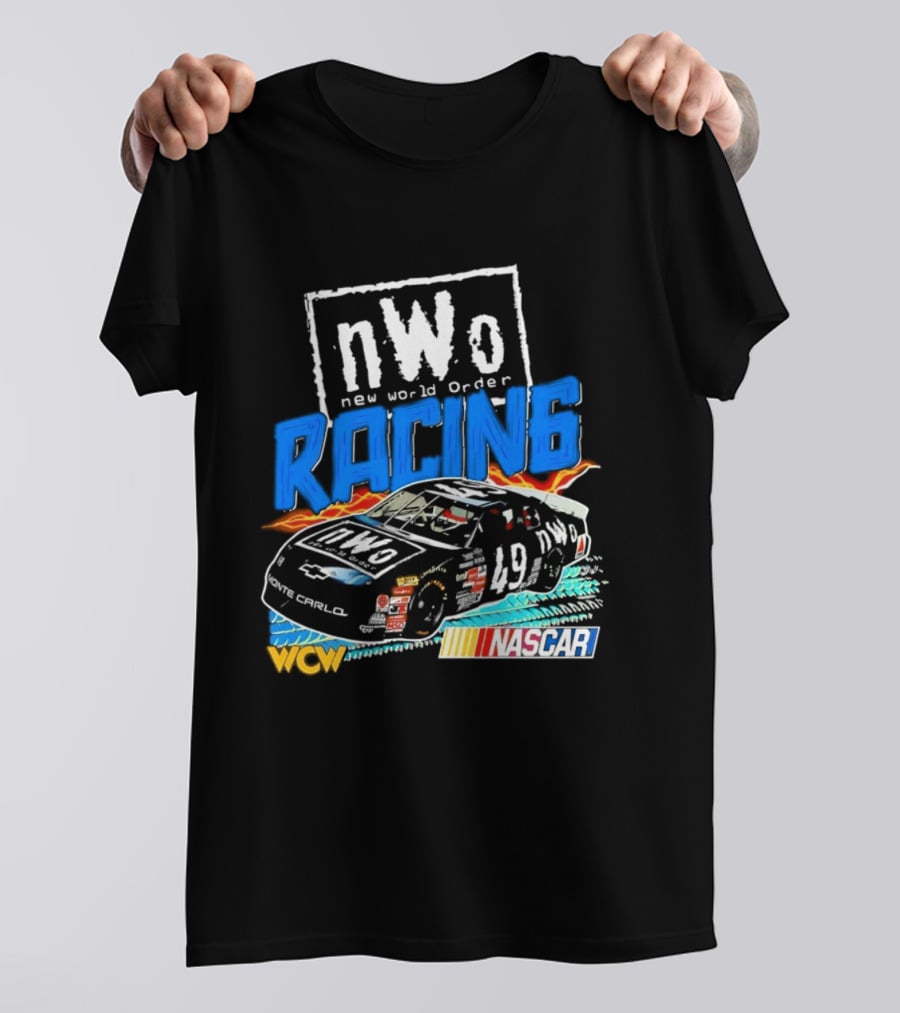 WCW NASCAR NWo Racing Kyle Petty 49 Chevrolet Monte Carlo T-Shirt