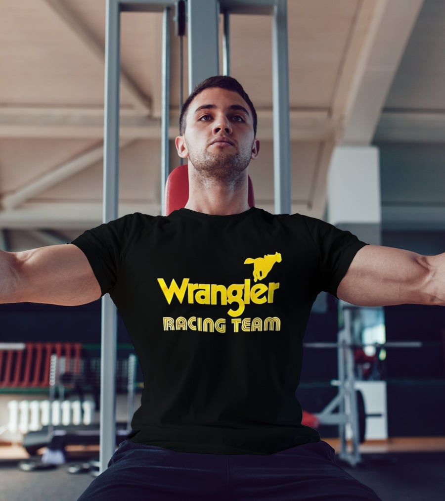 Wrangler Racing Team NASCAR Vintage Mustang T-Shirt