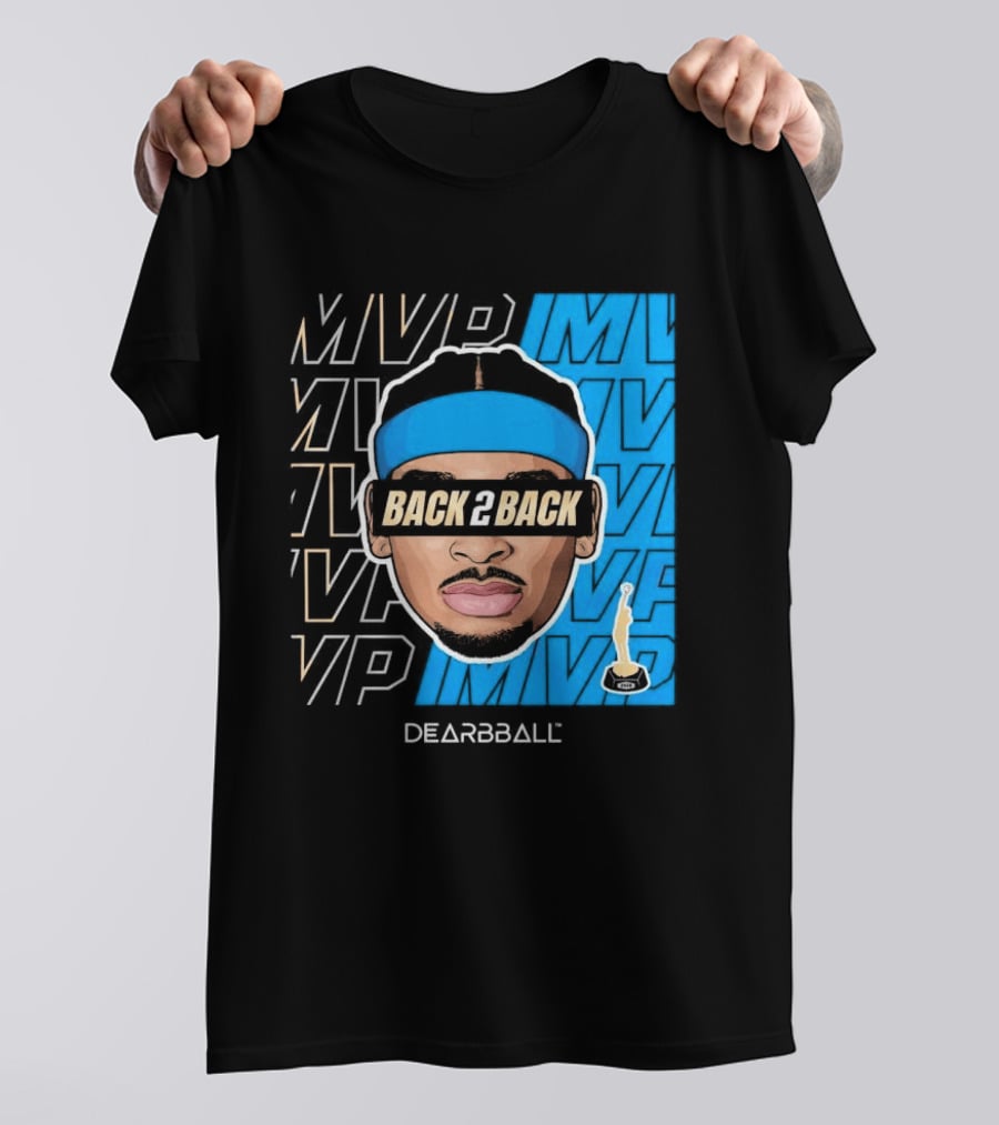 Dearbball Back 2 Back MVP Award Winner 2026 T-Shirt