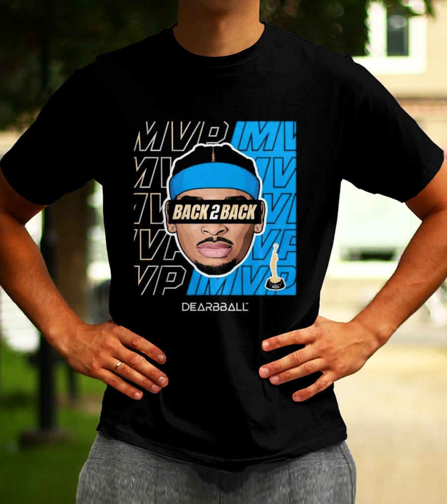 Dearbball Back 2 Back MVP Award Winner 2026 T-Shirt