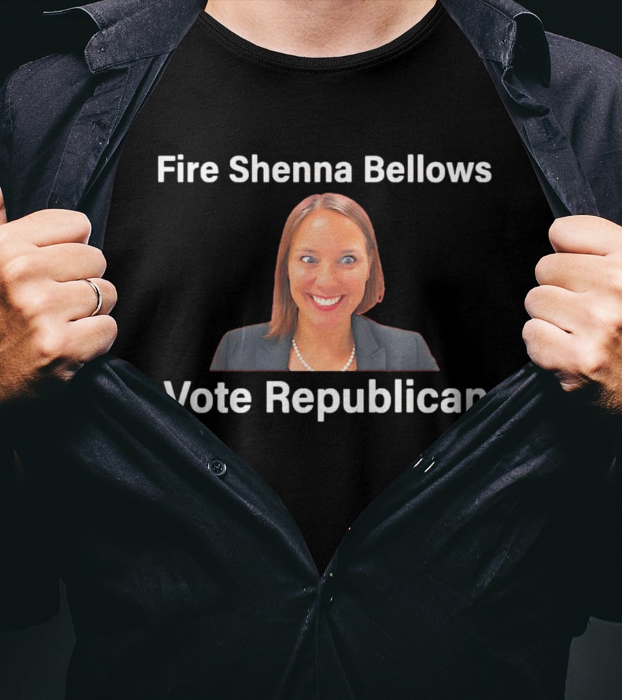 Fire Shenna Bellows Vote Republican 2026 T-Shirt