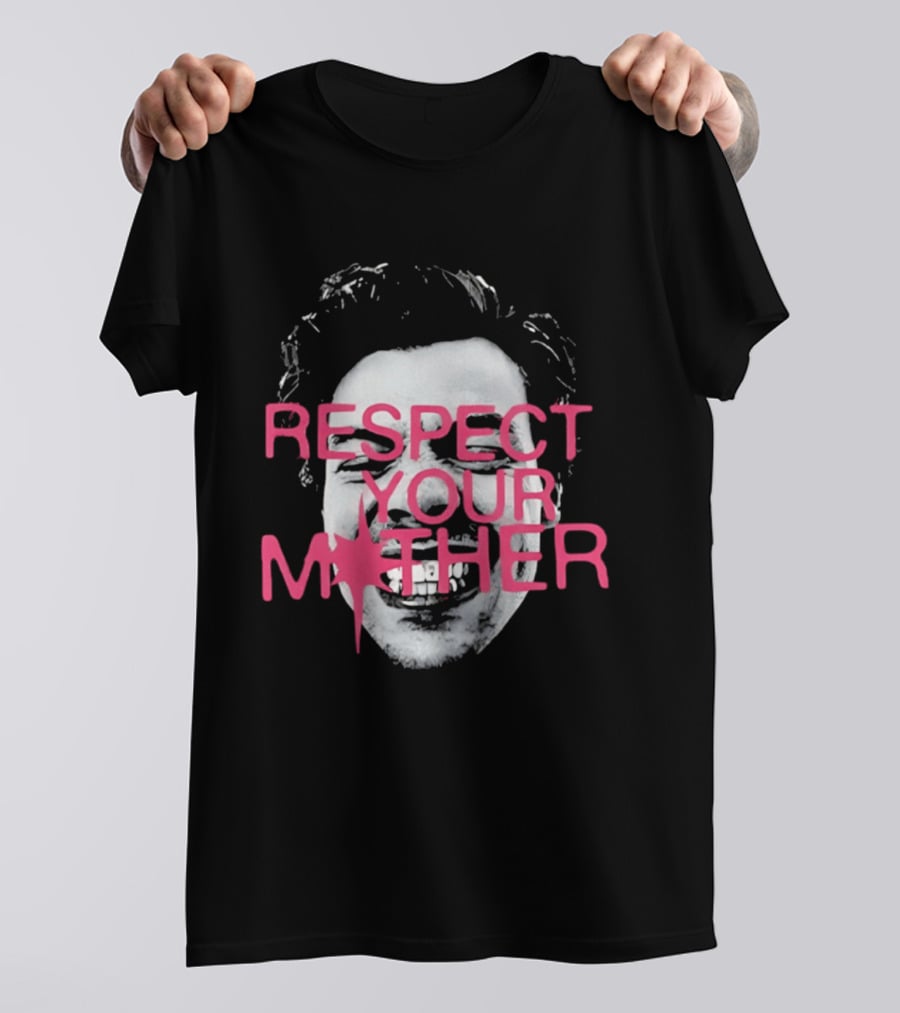 Respect Your Mother Big Head Harry T-Shirt