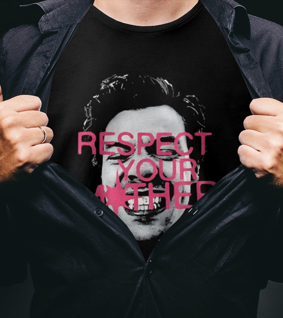 Respect Your Mother Big Head Harry T-Shirt