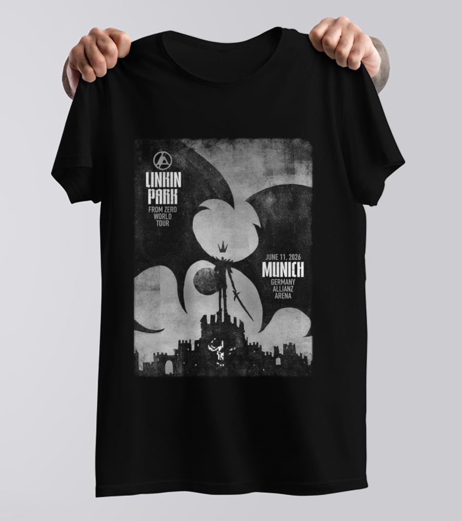 Linkin Park From Zero World Tour Allianz Arena Munich Germany June 11 2026 T-Shirt
