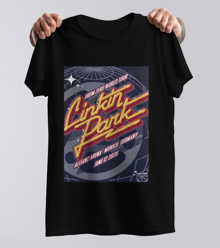 Linkin Park From Zero World Tour Allianz Arena Munich Germany June 12 2026 T-Shirt