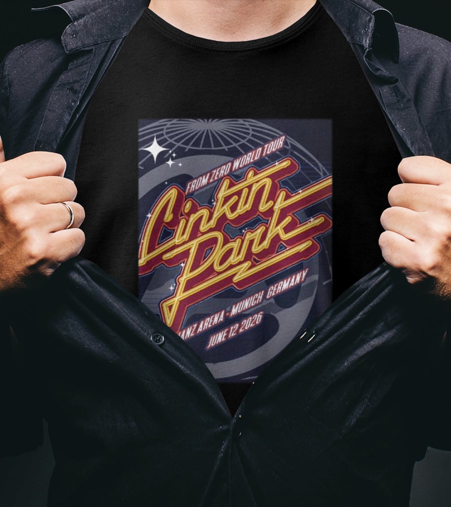 Linkin Park From Zero World Tour Allianz Arena Munich Germany June 12 2026 T-Shirt