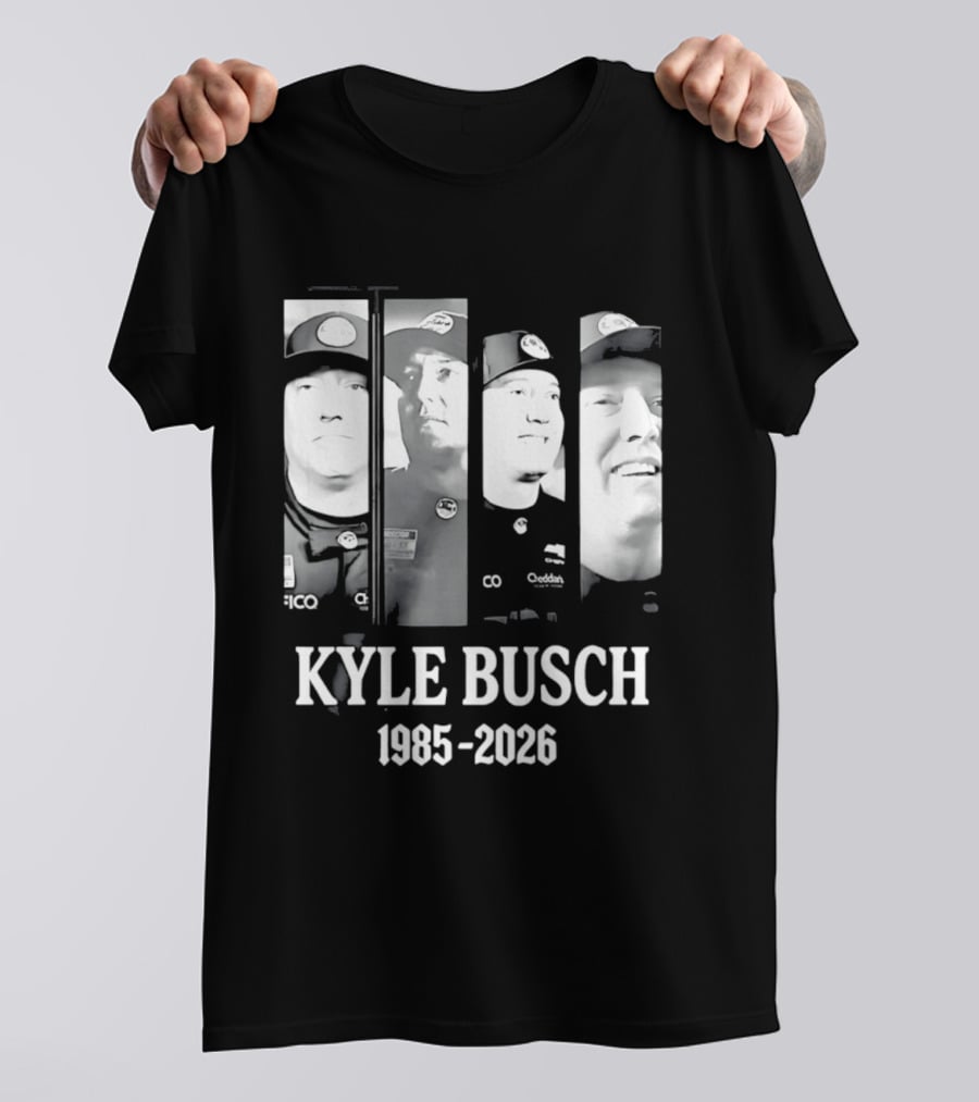 Kyle Busch 1985 2026 Racing T-Shirt