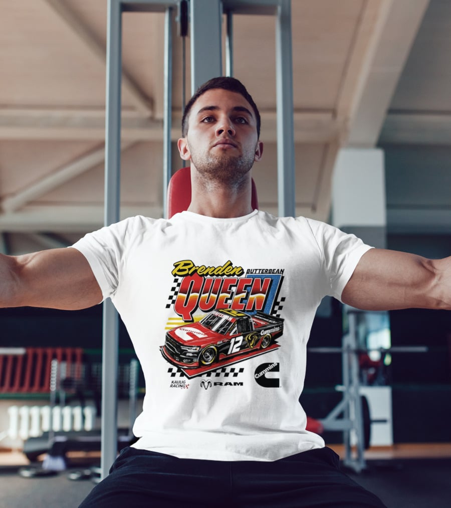 Brenden Queen Butterbean Kaulig Racing Craftsman Cummins Truck 12 RAM T-Shirt