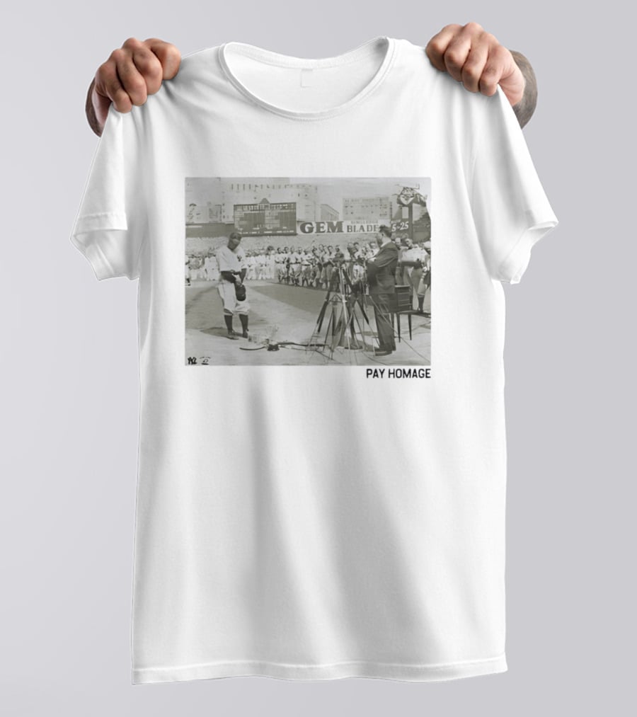 Lou Gehrig New York Yankees Yankee Stadium Farewell Address July 4th Iconic Moment T-Shirt