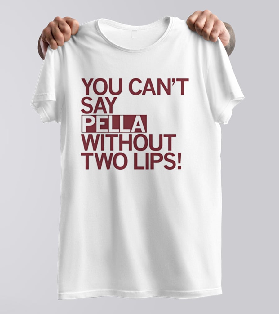 You Can't Say Pella Without Two Lips Knicks Jalen Brunson NBA T-Shirt