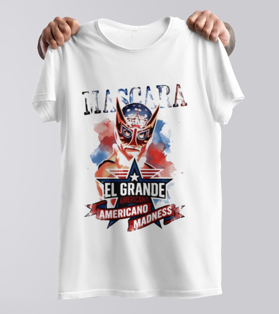 Mascara El Grande Americano Madness T-Shirt