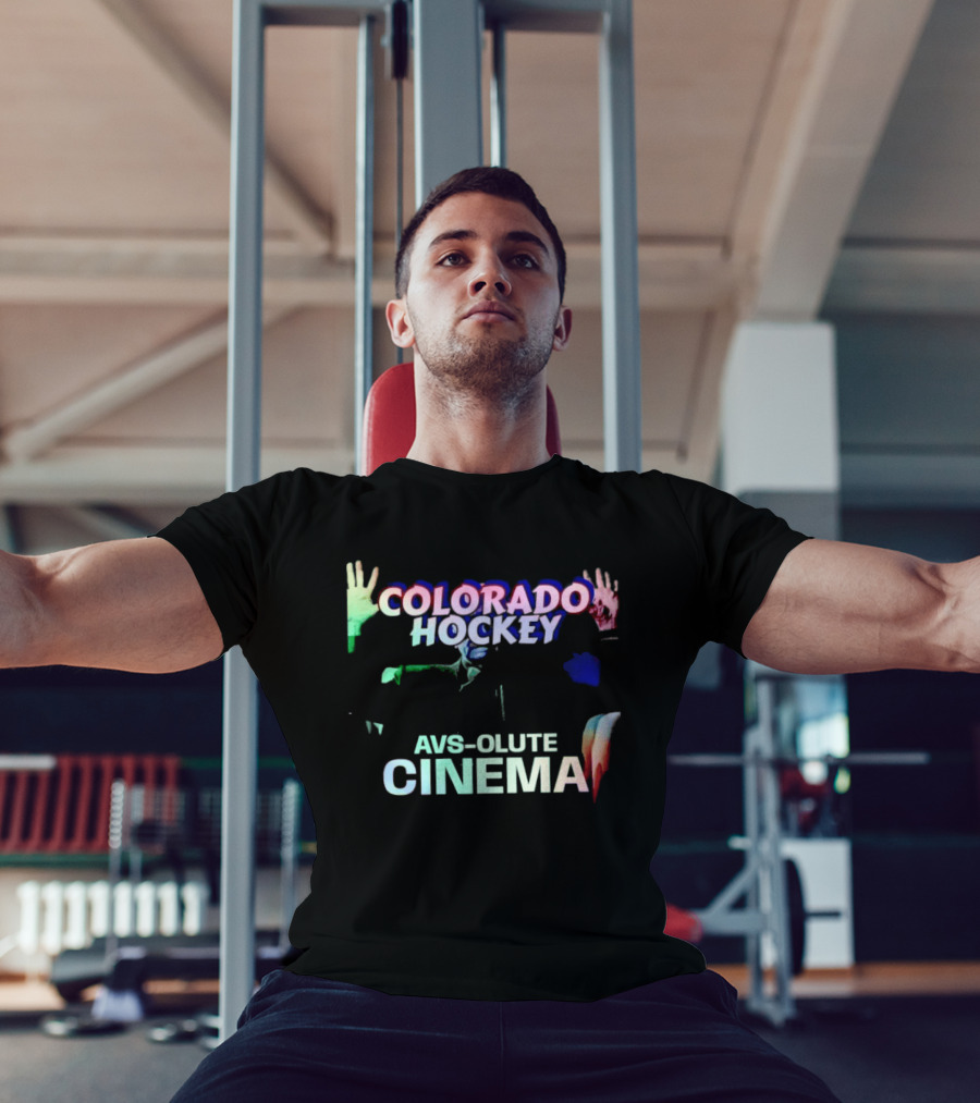 Colorado Avalanche Hockey Avs Olute Cinema T-Shirt