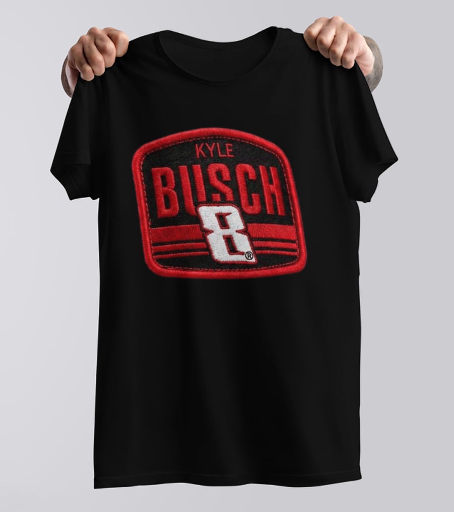 Kyle Busch 8 Racing Patch Hat T-Shirt