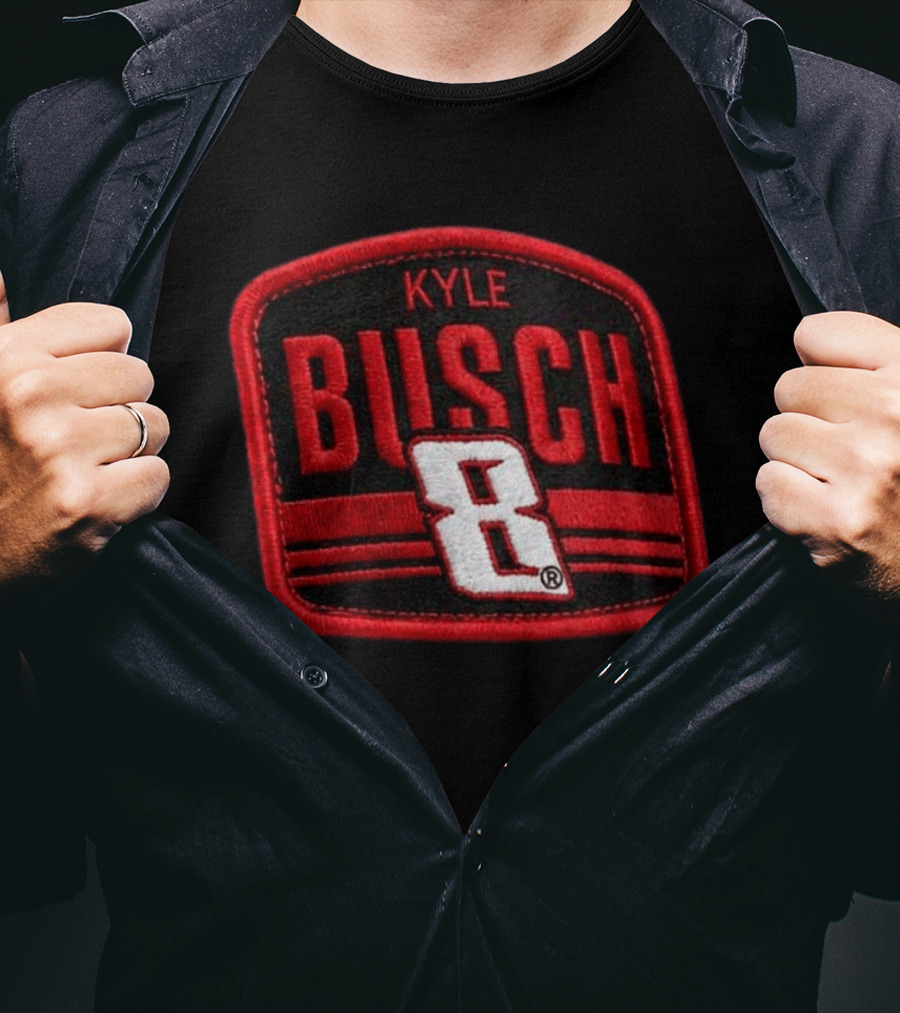 Kyle Busch 8 Racing Patch Hat T-Shirt