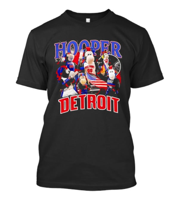 Detroit Pistons Hooper 2026 NBA Crossroads T-Shirt