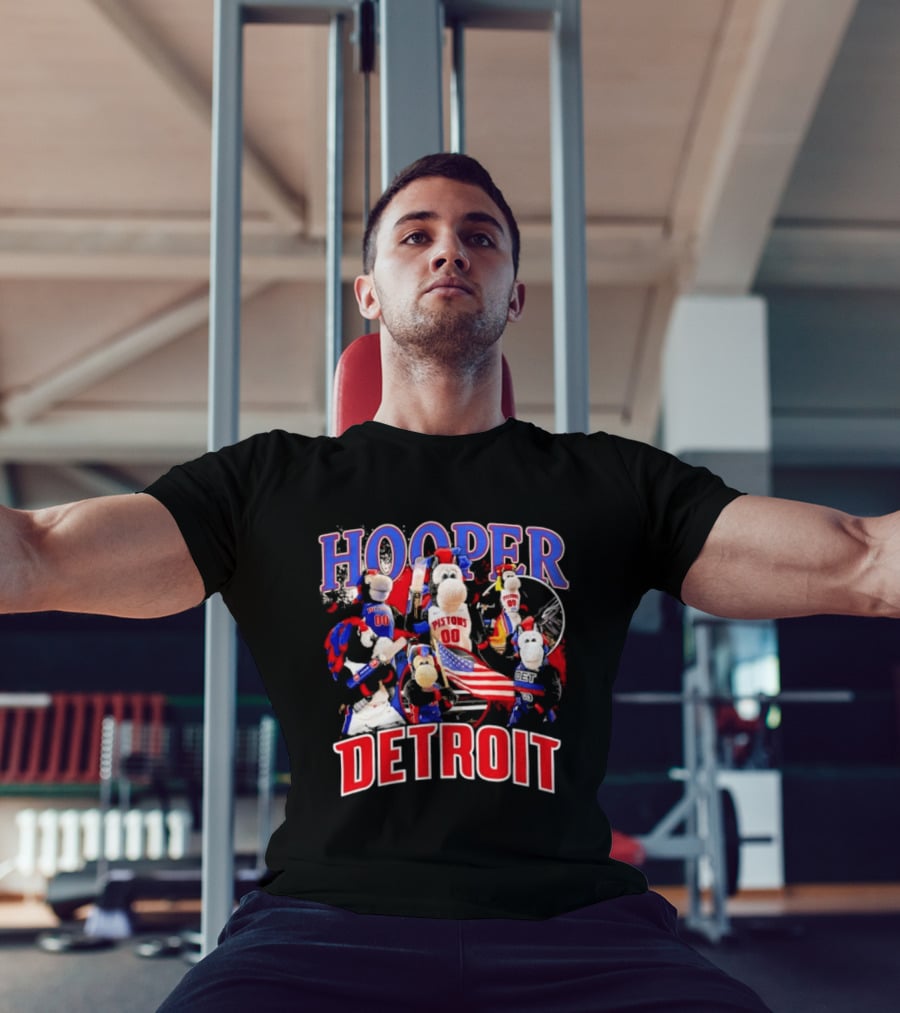 Detroit Pistons Hooper 2026 NBA Crossroads T-Shirt