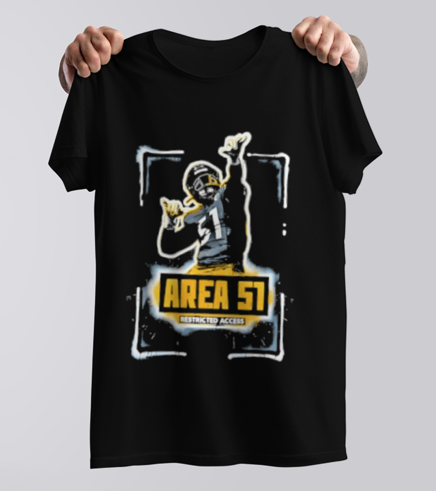 Steelers Nick Herbig Area 51 Restricted Access T-Shirt