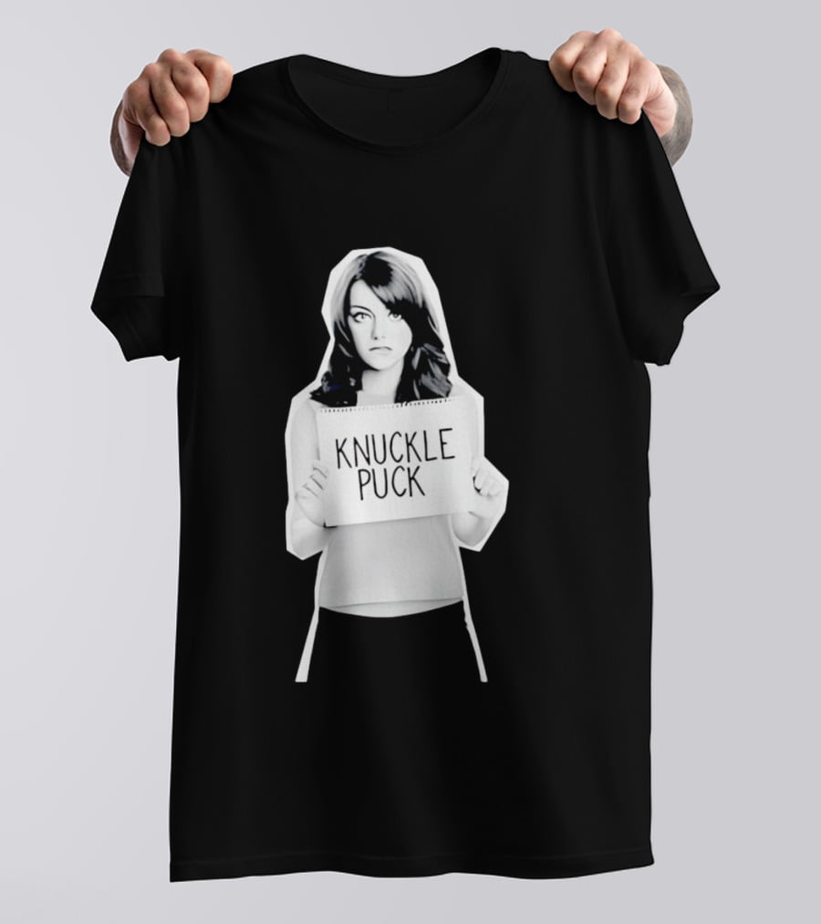Emma Stone Knuckle Puck Sign T-Shirt