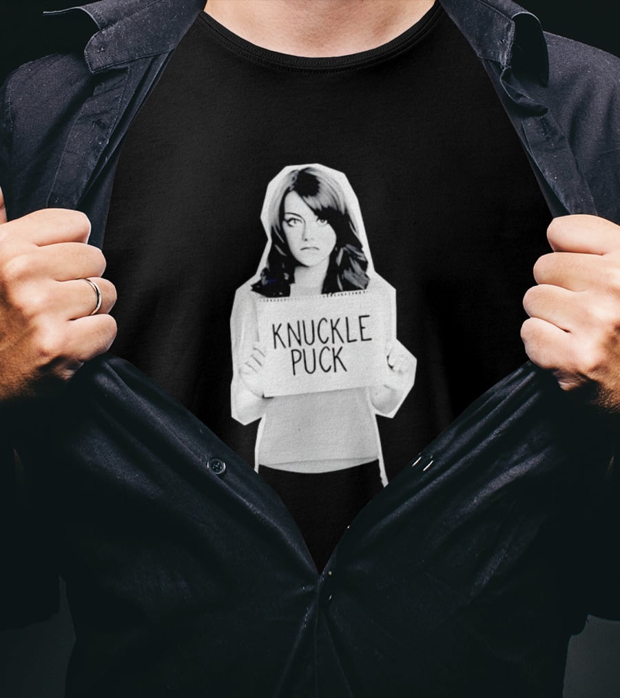 Emma Stone Knuckle Puck Sign T-Shirt