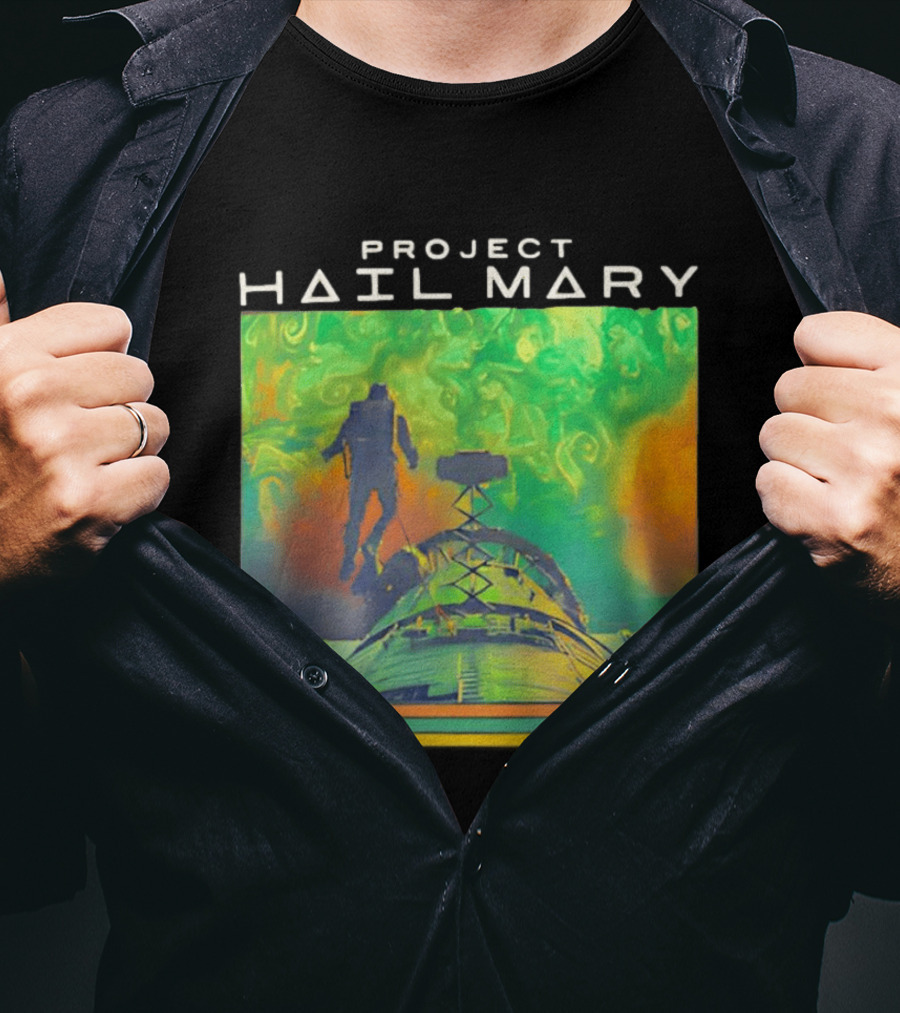 Project Hail Mary Astronaut Space Mission Sci Fi Adventure T-Shirt