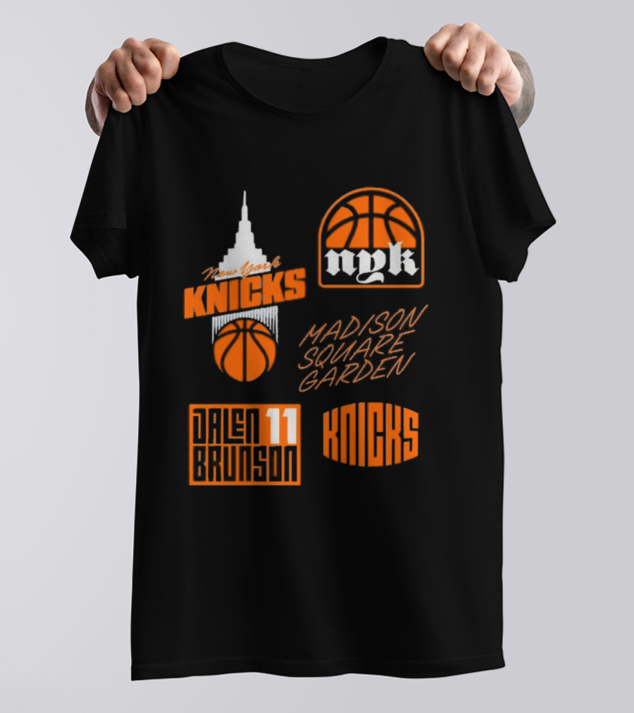 New York Knicks Jalen Brunson MSG NYK 11 Madison Square Garden T-Shirt