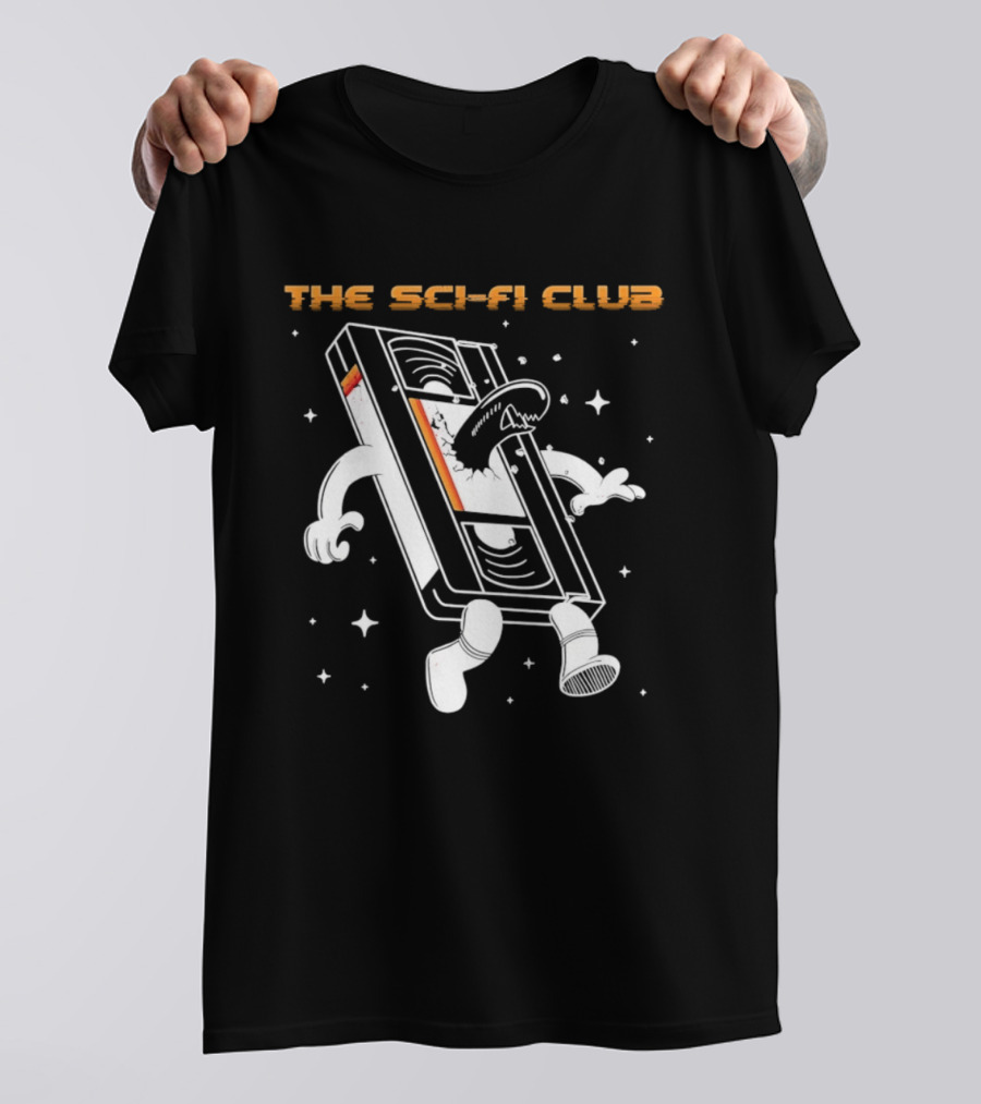 The Sci Fi Club Alien VHS Tape T-Shirt