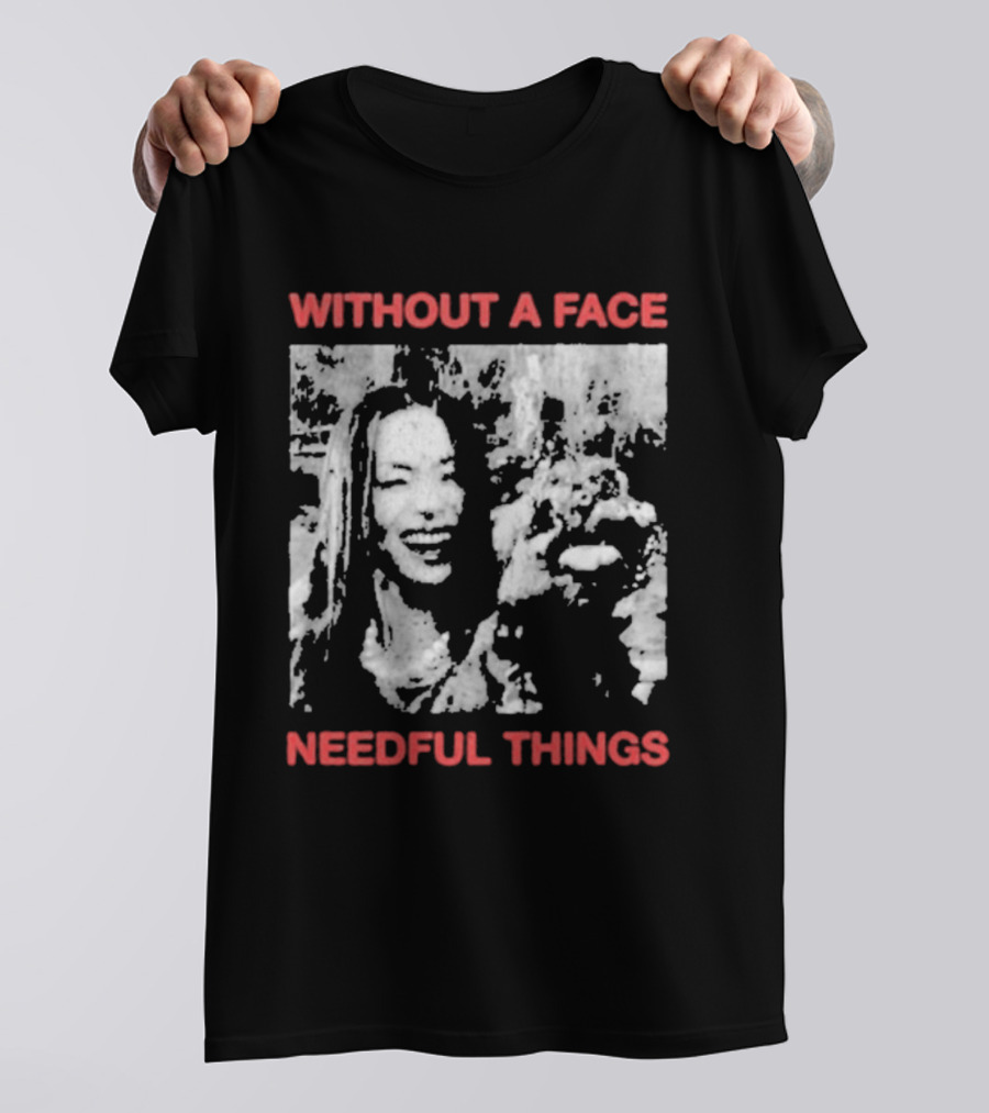 Without A Face Needful Things Smiling Woman T-Shirt
