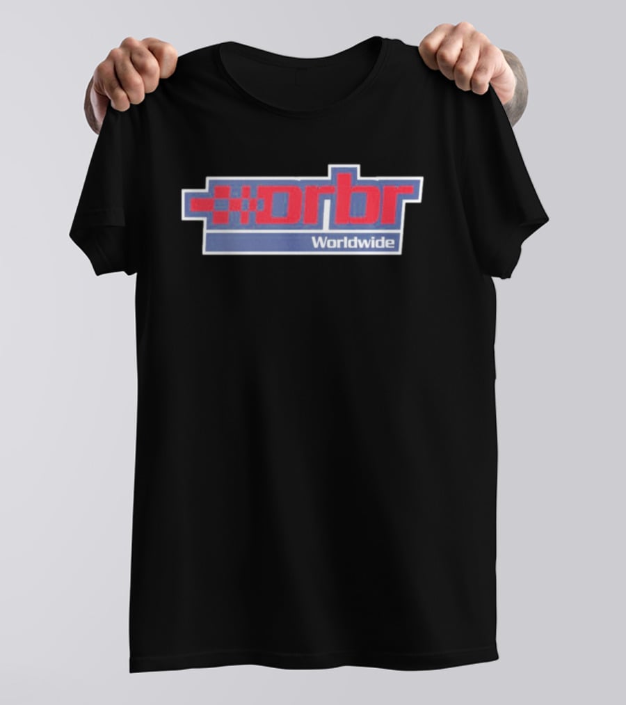 ORBR Worldwide Racing F1 Checkered Flag T-Shirt