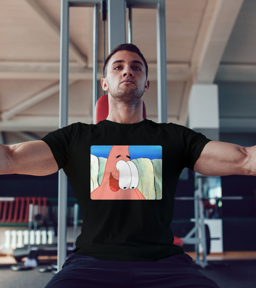 Patrick Star Silly Eyes SpongeBob Meme T-Shirt