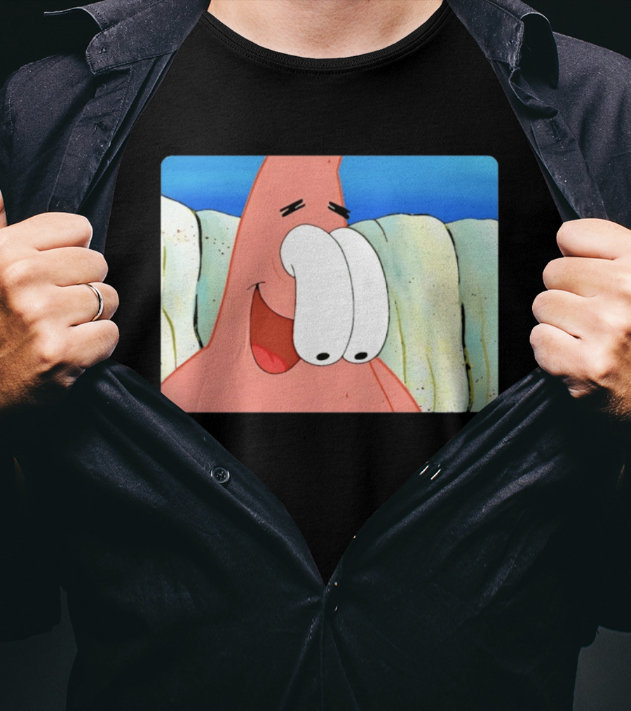 Patrick Star Silly Eyes SpongeBob Meme T-Shirt