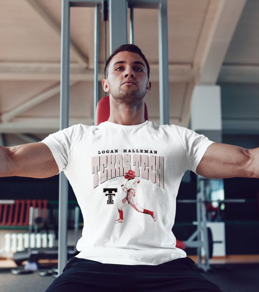 Texas Tech Logan Halleman Running T-Shirt