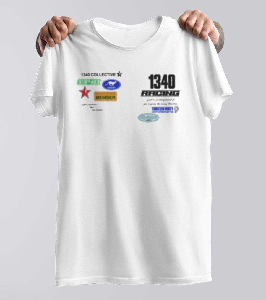 1340 Collective Racing Team Member Stars Motorsports Championship Series T-Shirt
