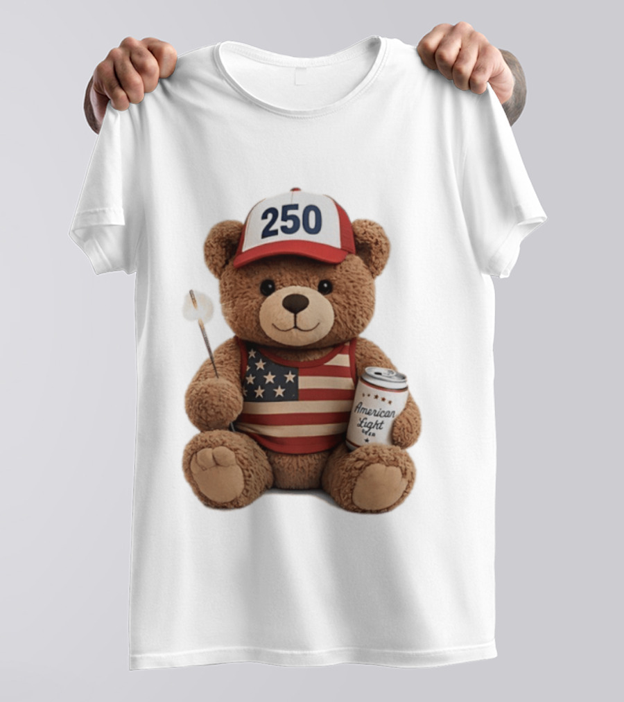 American Bear 250 United States Celebration T-Shirt