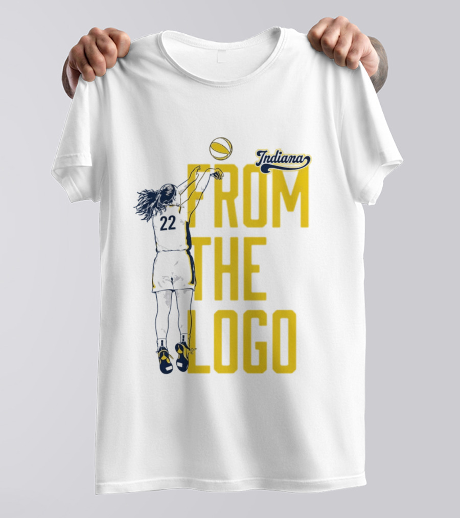 Caitlin Clark Indiana From The Logo Basketball 22 T-Shirt