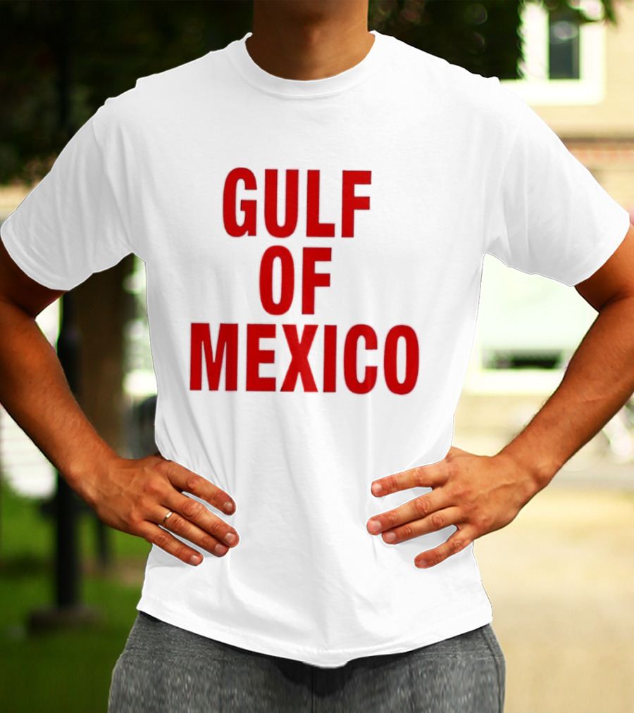 Gulf Of Mexico Bold Red T-Shirt