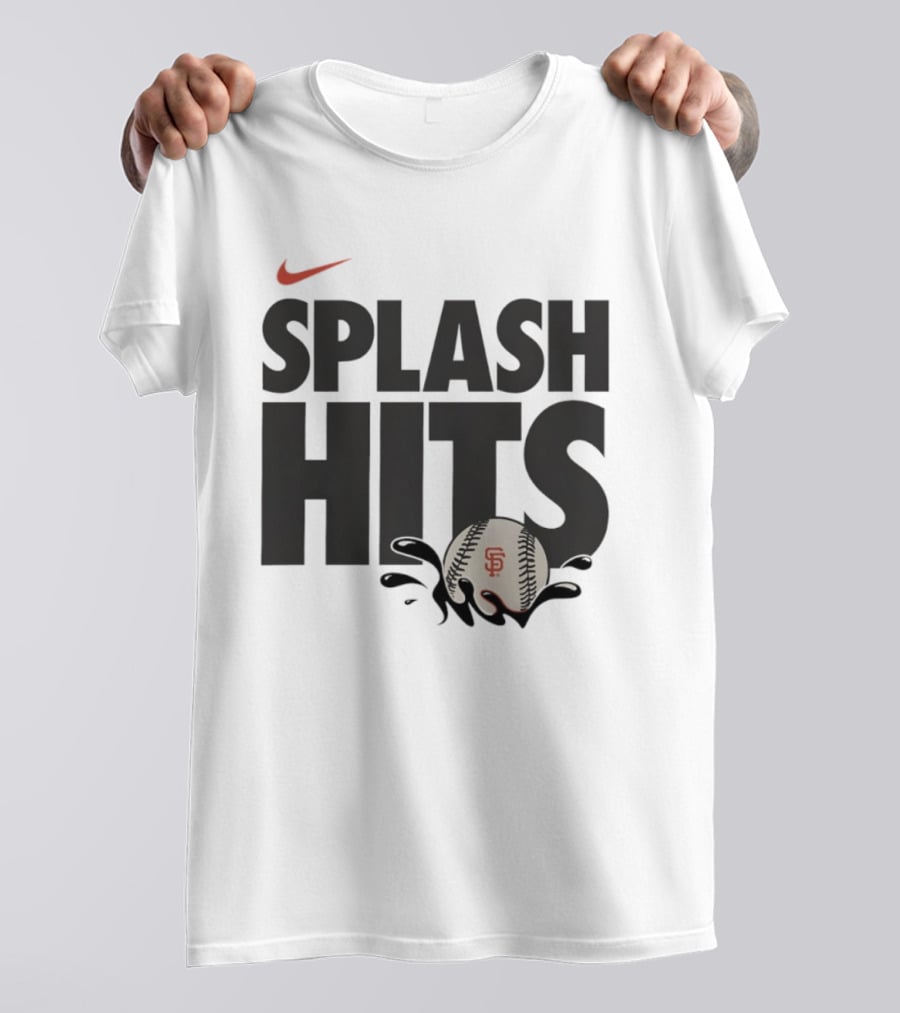 Nike San Francisco Giants Splash Hits Baseball T-Shirt