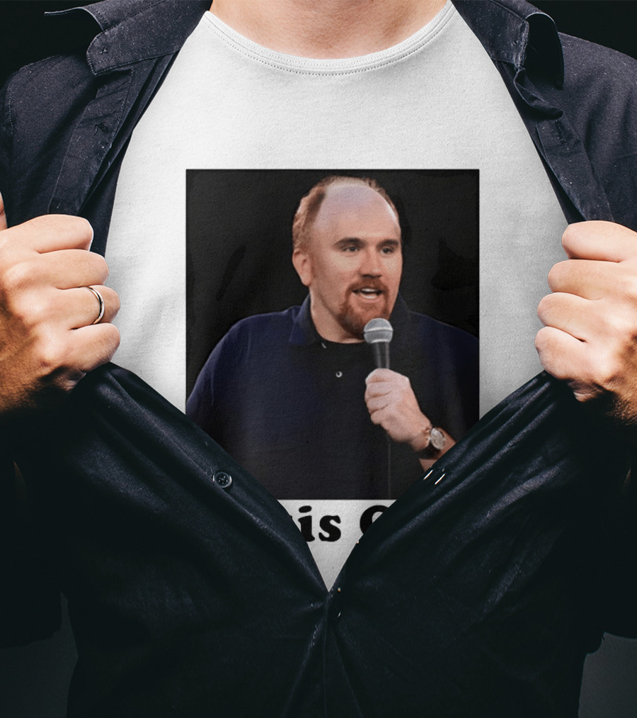 Louis C.K. Oh My God Photo Stand Up Comedy Image T-Shirt