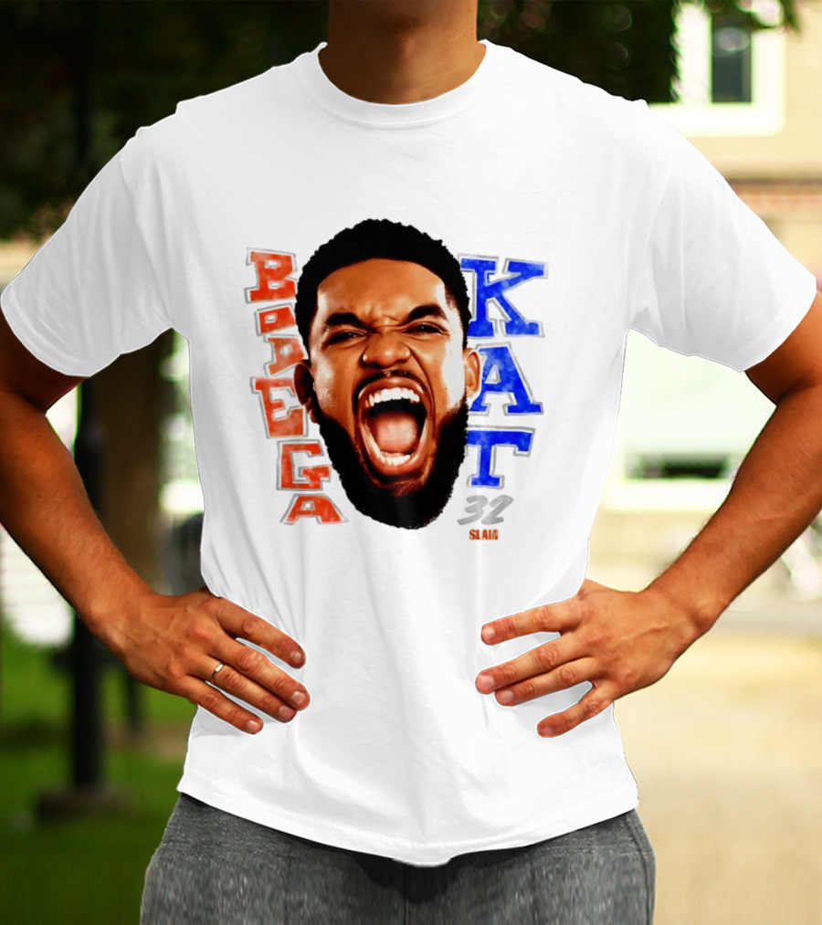 Big Bodega KAT 32 SLAM New York Knicks Karl Anthony Towns T-Shirt