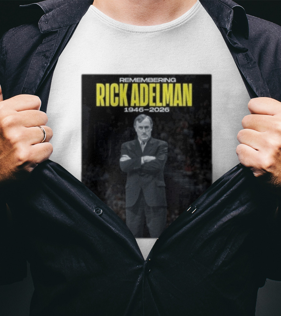 Remembering Rick Adelman 1946 2026 NBA Basketball ClutchPoints T-Shirt