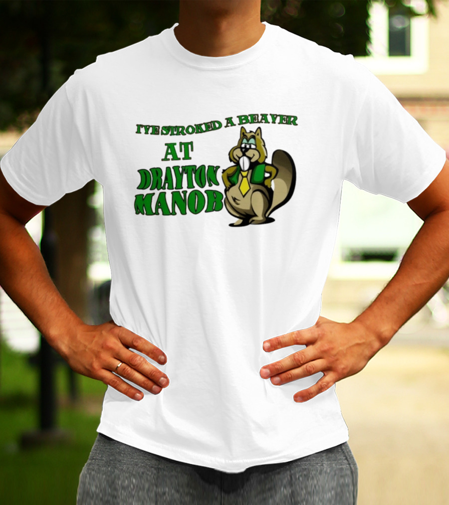 I've Stroked A Beaver At Drayton Manor Cartoon T-Shirt