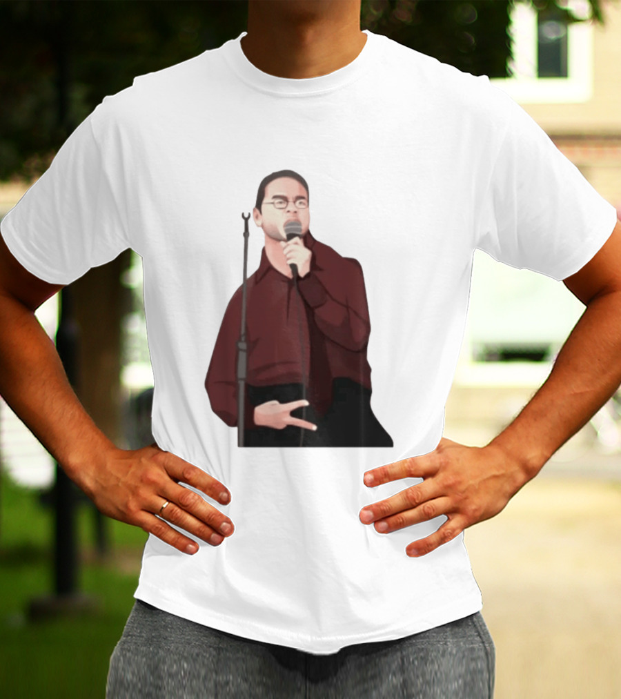Max And Paddy Stand Up Comedy Performance Live Stage Microphone T-Shirt